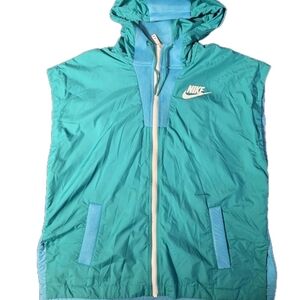 Nike Teal Hooded Vest